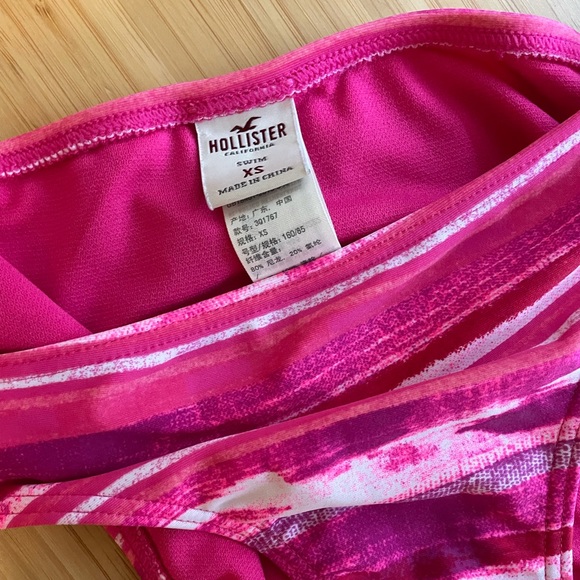 Pink striped bikini set - Picture 5 of 5